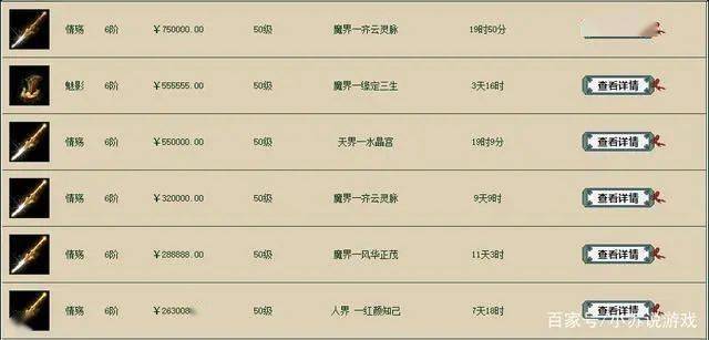 大话西游2:全网最高比例手续费,标价2万的神兽跨服交易之后,藏宝阁赚了多少?