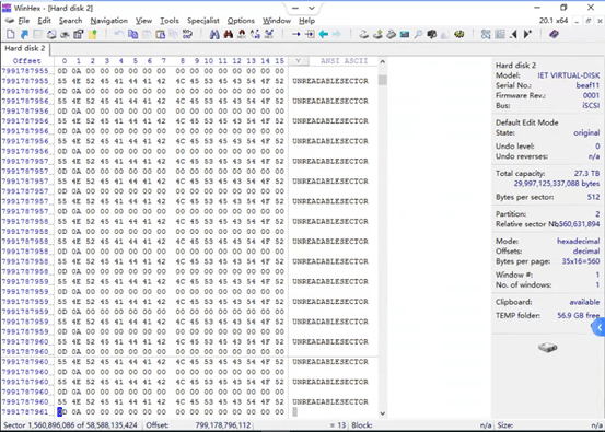 鸿萌的成功案例——某警官学院 BitLocker 加密磁盘数据恢复成功