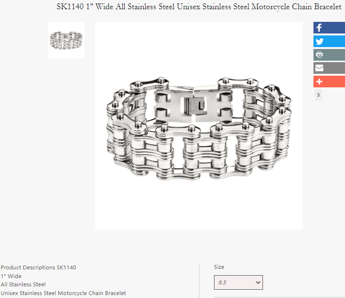 [22-3731]Keener律所代理Bikerider公司发案，主要涉及车链配饰，尚未提出TRO