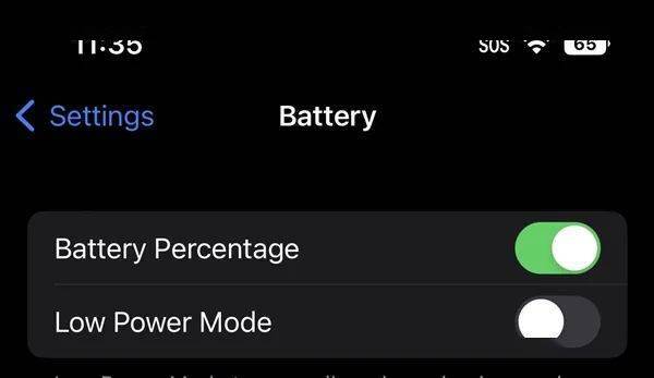苹果显示电量百分比？背后原因揭开