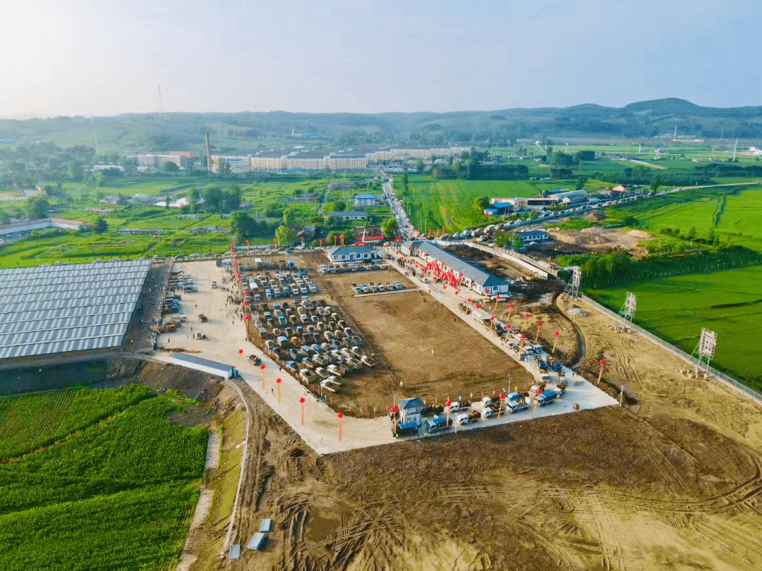 桦甸永盛牲畜交易市场今日正式运营