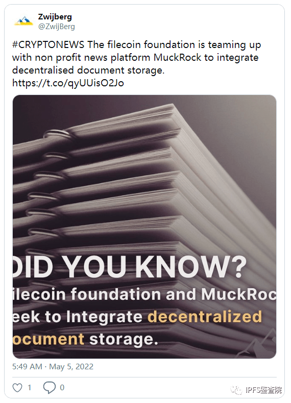 国外分析师对 2022 年Filecoin的看法和预测