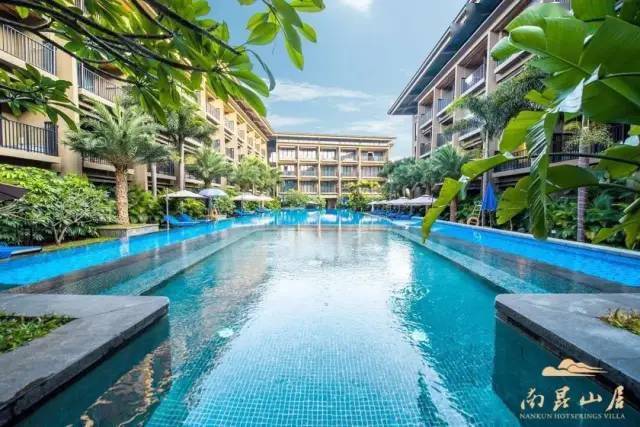 住进山里秘境~AAAA南昆山居温泉度假酒店,618元住宿+自助早+园林温泉+chao大泳池