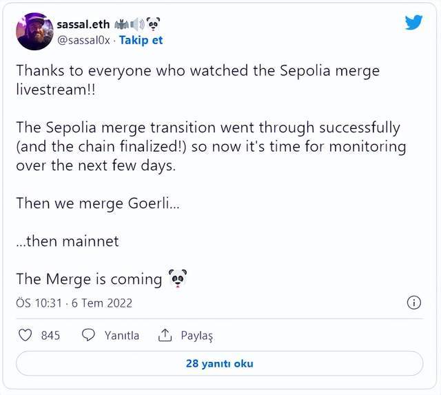 以太坊宣布重要消息:ETH 价格上涨!