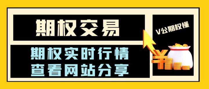 50ETF期权实时行情查看网站分享