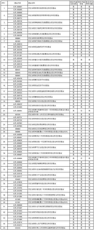 民生加银家盈半年定期宝理财债券型证券投资基金开放申购、赎回 和转换业务的公告