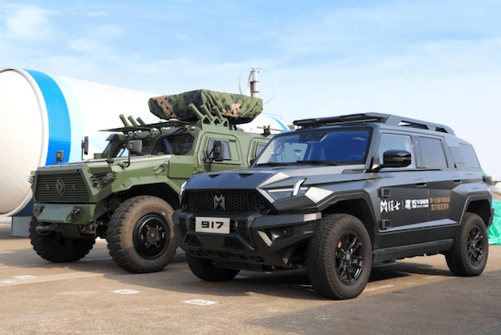 东风猛士科技亮相第十五届珠海航展