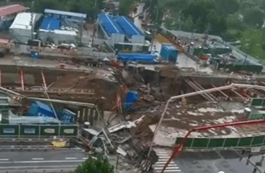 深圳一施工现场发生坍塌，13名作业人员失联