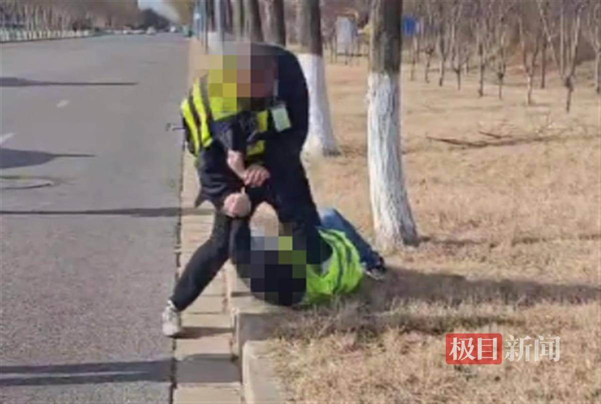 廊坊一驾考安全员将学员按在地上击打,考场:科目三未过引发冲突,已调解