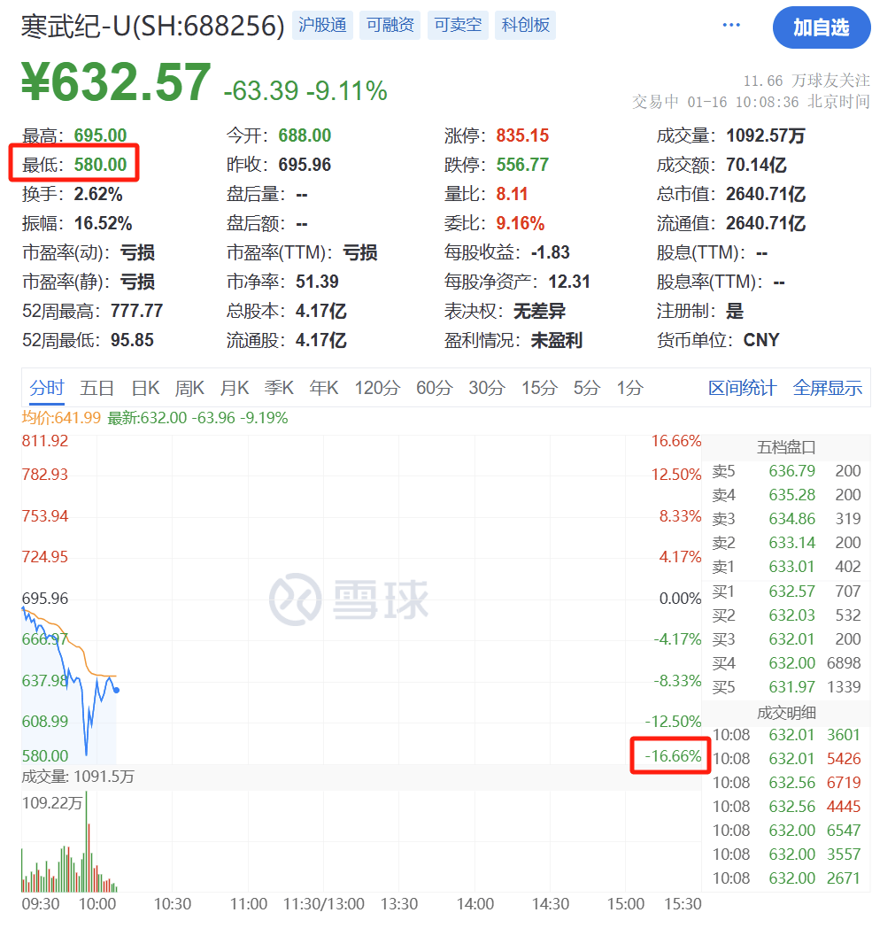 芯片龙头，突发跳水！