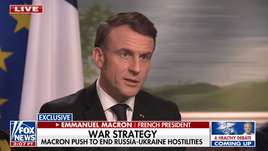 外媒:与特朗普会晤后,马克龙表示俄乌可能在未来“几周内”实现停火