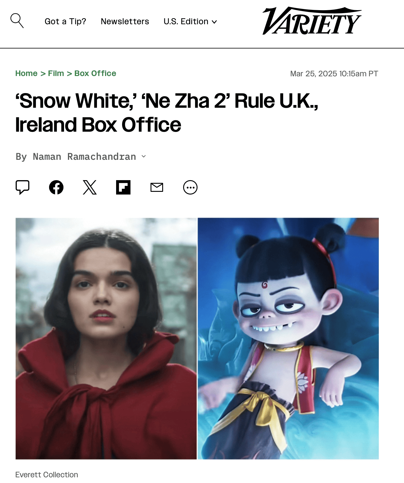 央视独家采访丨《哪吒2》欧洲票房创佳绩 奥斯卡评委透露发行幕后