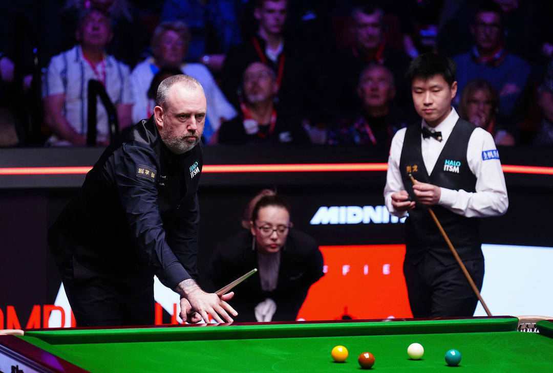 赵心童11:6领先马克·威廉姆斯,墨菲:像90年代的亨德利