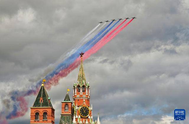 莫斯科举行纪念苏联伟大卫国战争胜利80周年阅兵式彩排