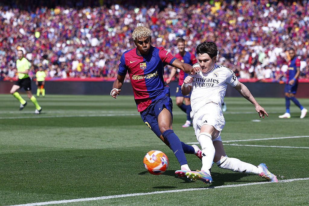 深一度｜在亚马尔的天才面前，姆巴佩戴上“帽子”又如何