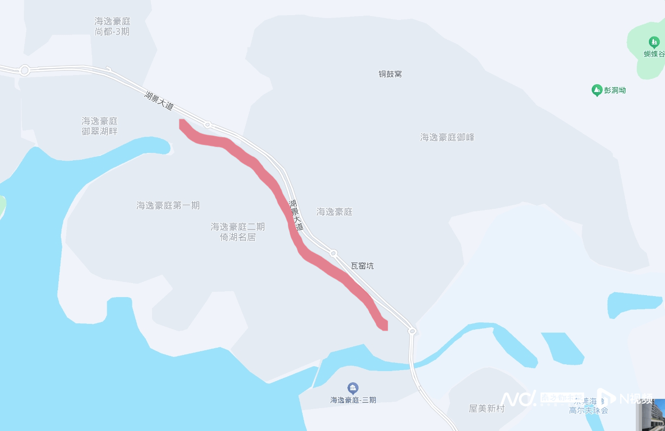东莞海逸豪庭开发商回应重型车过路被拦停:道路由其修建维护