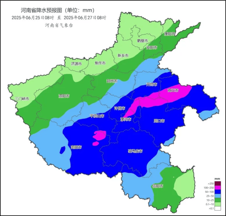 快讯!郑州将迎中到大雨,局部暴雨
