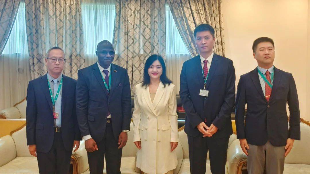 大使王敏,正式赴任