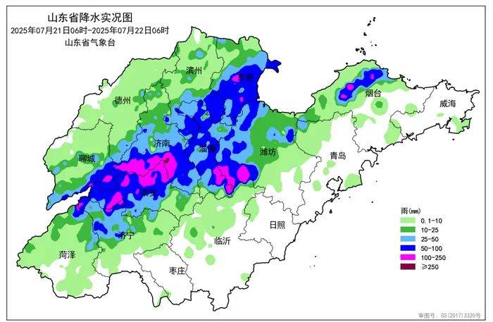 济南最大点位雨量达408.5毫米,今明仍有雨 ,最新天气预报