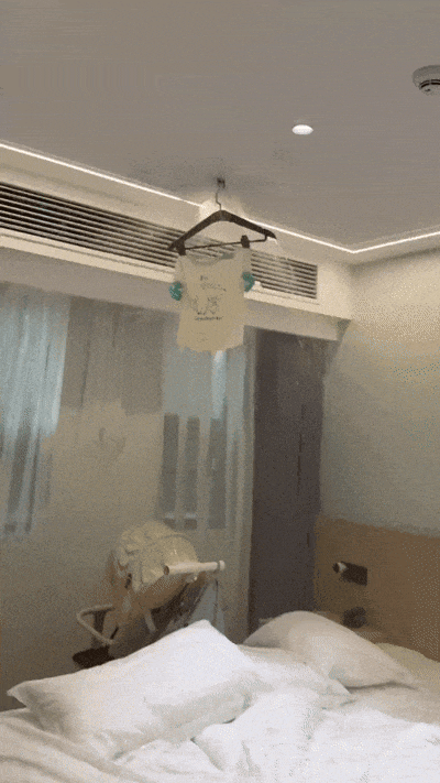 只因在酒店房间晾衣服,却赔了2000块?