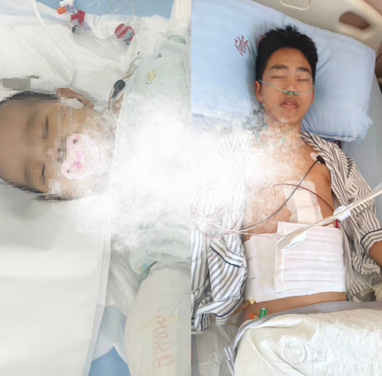 奶奶在哭，宝宝在笑！40天女婴重病，00后父亲割肝救女，术后这一幕让网友泪奔