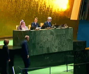 埃尔多安联合国发言被马克龙“闭麦”?土方:超时了,印尼同遭时限中断