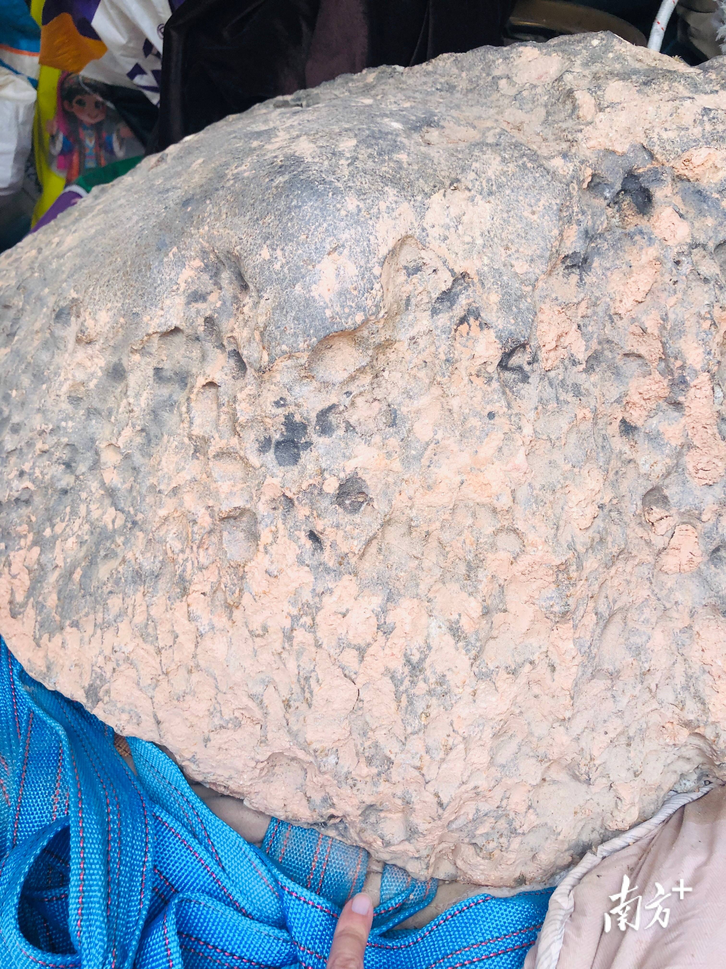 423公斤陨石在茂名电白挖出，系国内目击降落第二大单体陨石