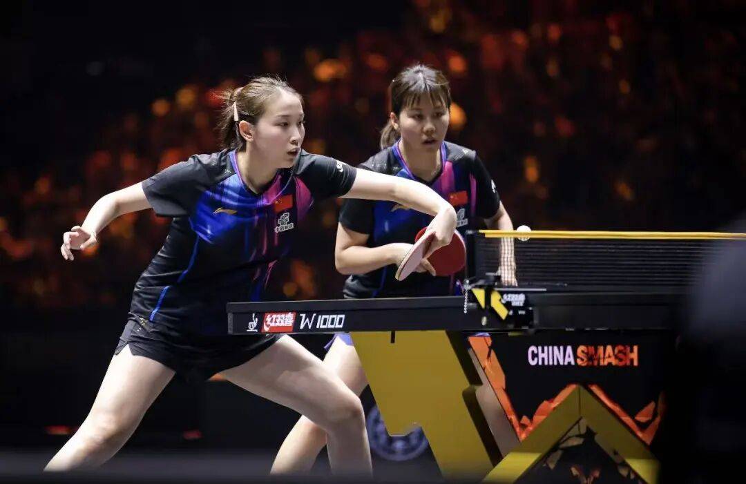 国乒提前锁定混双冠军，男、女双打各有3对进4强 | WTT中国大满贯双打
