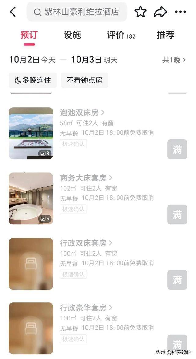 曾举债2亿！著名烂尾楼8年后变豪华酒店，国庆假期爆火：3688元豪华套房被订空，2日至5日满房