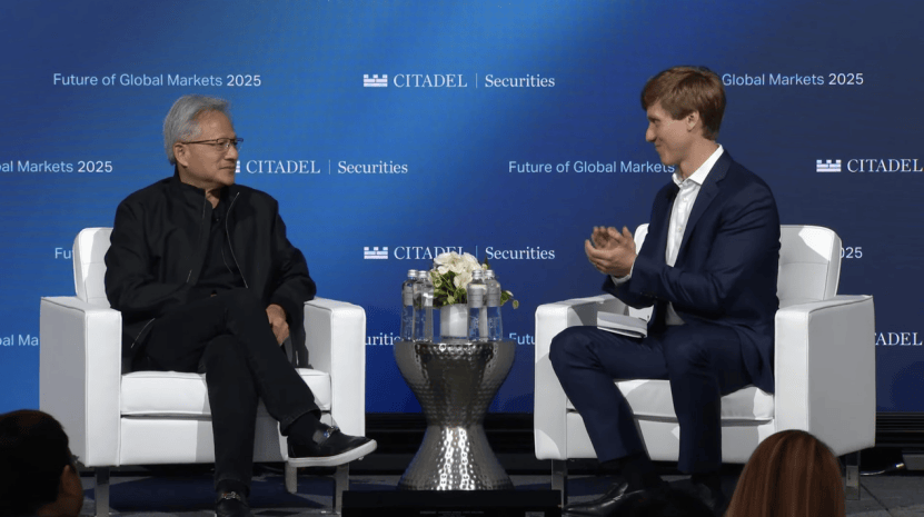 黄仁勋称英伟达中国份额从95%降至0%