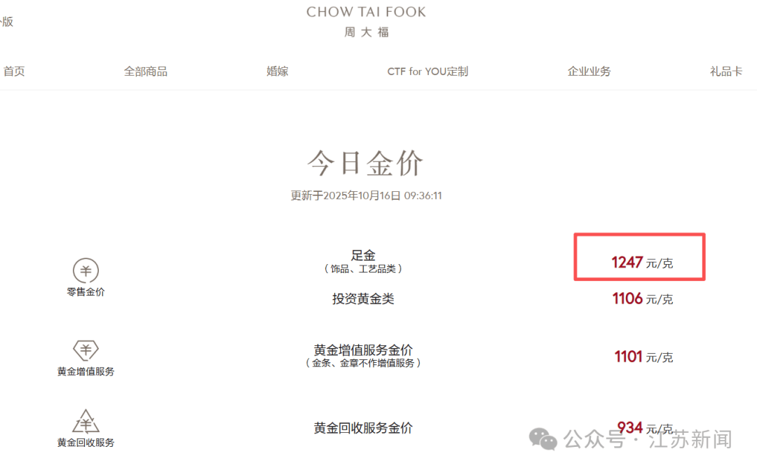 金价爆了！金饰克价涨至1248元！多家银行紧急提醒