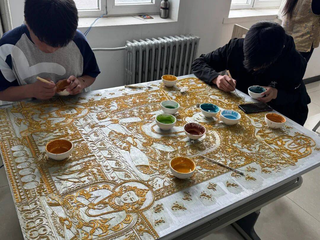 【文旅时讯】匠心育人、薪火传承——藏族唐卡(化隆唐卡)研修班成功举办