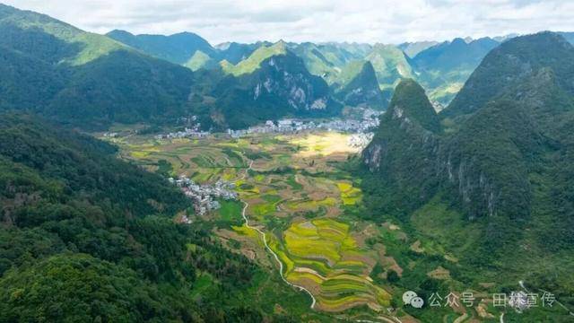 金秋，广西的梯田一点不输！