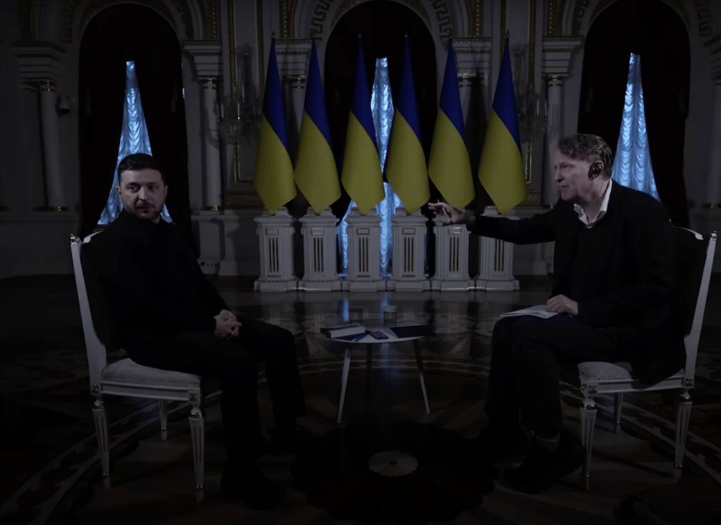 泽连斯基接受采访期间马林斯基宫两度停电,俄官员回应