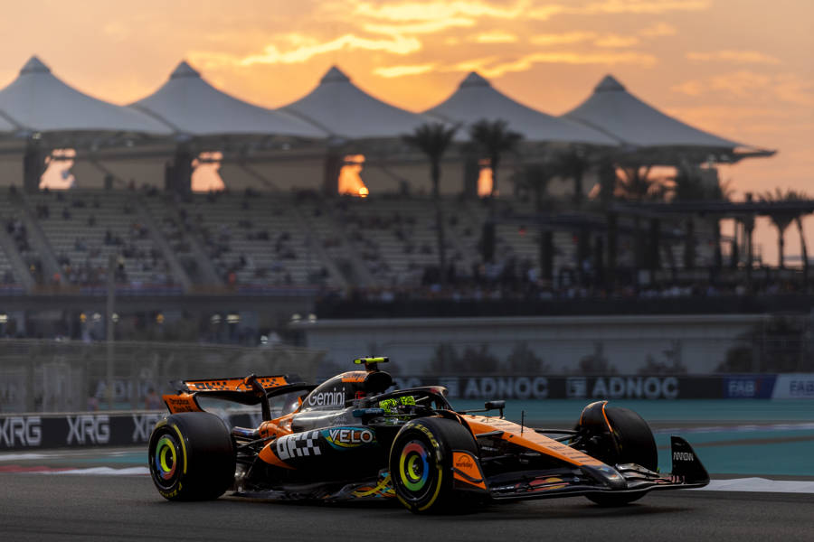 F1旧时代终结前，诺里斯抓住了可能是最后一次的机会夺冠